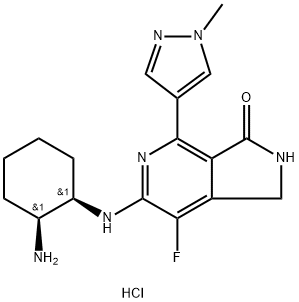 TAK-659 hydrochloride Structure